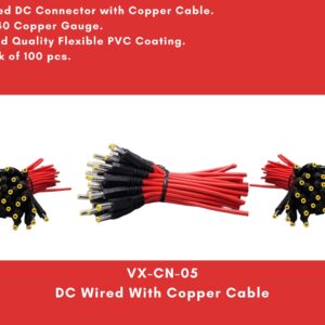 100 pc Copper Wired DC