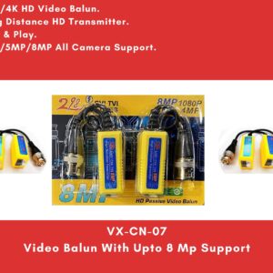 Video Balun 8 MP