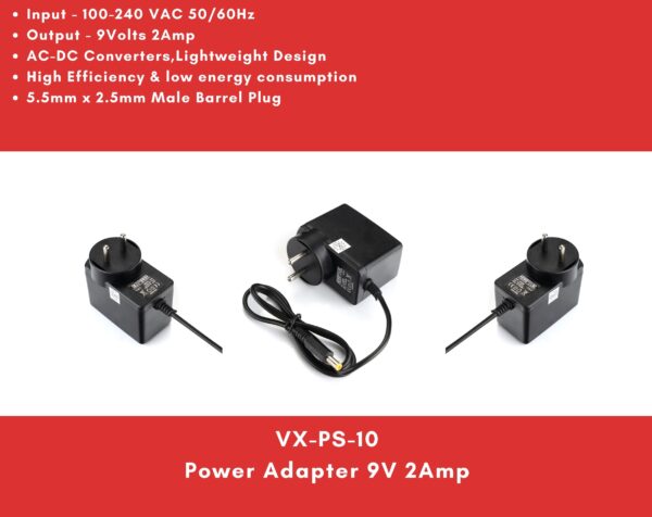 9V 2 Amp Adapter