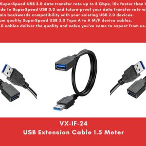 1.5 Meter USB Extension Cable