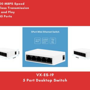 5 Port Desktop Switch