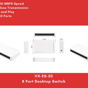 8 Port Desktop Switch