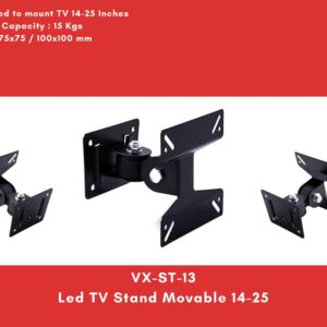 Led TV Stand Movable 14-25