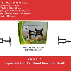 Imported Led TV Stand Movable 14-42