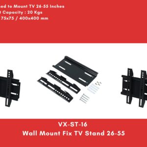 Wall Mount Fix TV Stand 26-55