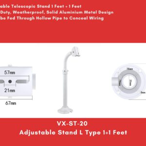 Adjustable Stand L Type 1+1 Feet