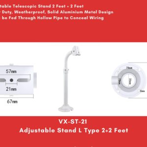 Adjustable Stand L Type 2+2 Feet