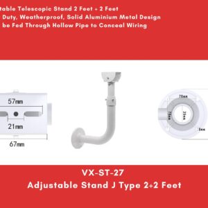 Adjustable Stand J Type 2+2 Feet