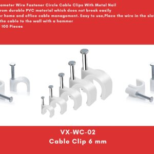 Cable Clip 6 mm