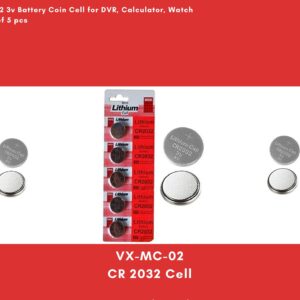 5 pc CR 2032 Cell