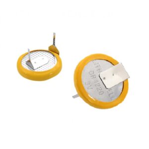 CR 1220 Cell With Soldering Tabs